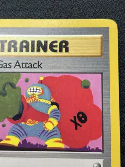 Pokemon Trainer Goop Gas Attack 1st Edition Team Rocket LP - Image 3