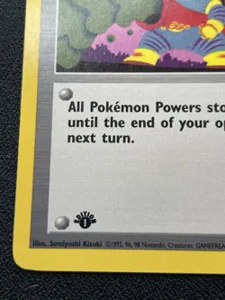 Pokemon Trainer Goop Gas Attack 1st Edition Team Rocket LP - Image 5