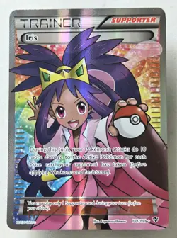 Iris - 101/101 - Full Art Ultra Rare Plasma Blast. Pokemon Tcg Vintage Trainer - Image 1