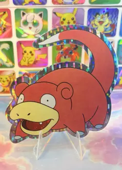 Pokemon Vintage Pocket Monsters Vending HOLO Prism Sticker 90s Nintendo Slowpoke - Image 4