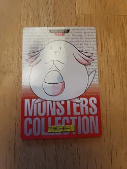 Bandai Pocket Monsters Carddass Chansey No.113 Red Version 1996 NM - Image 1