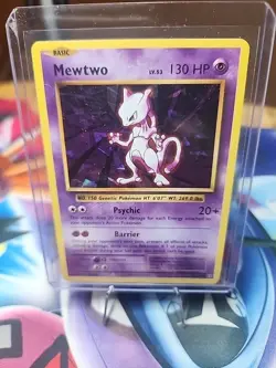 Pokemon TCG Mewtwo XY Evolutions 51/108 Cracked Ice Holo Rare NM - Image 1