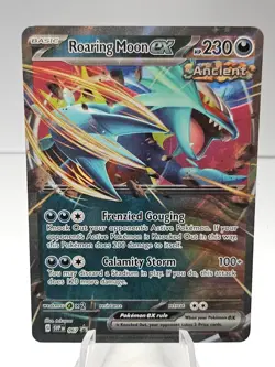 Pokemon TCG Roaring Moon ex SVP 067 Sv: Scarlet & Violet Promo Holo - Image 1