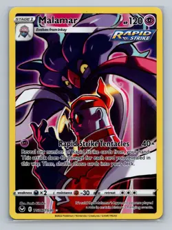 Pokemon SWSH12: Silver Tempest Trainer Gallery #TG06/TG30 Malamar Ultra Rare - Image 1