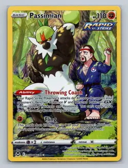 Pokemon SWSH12: Silver Tempest Trainer Gallery #TG08/TG30 Passimian Ultra Rare - Image 1