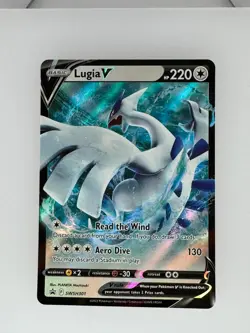 2019 Pokemon Sword & Shield Lugia V SWSH301 NM - Image 1