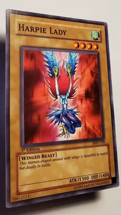 Yu-Gi-Oh! Harpie Lady (Original Artwork) MRD-008 Metal Raiders 1st Ed 2002 NM - Image 3