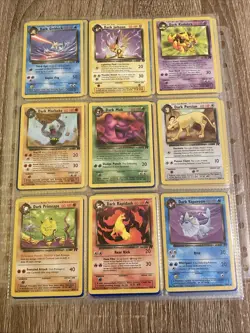 Pokemon | Team Rocket Set | 75 + Cards | No Dupes | Good Condition | No Rares - Image 2