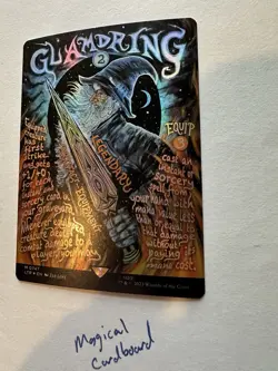 MTG Glamdring (Borderless Poster) - Foil - The Lord of the Rings (LTR) #747 - Image 2