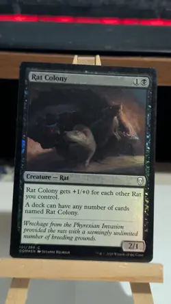 6x Rat Colony Dominaria (slightly played Foils) - Image 1