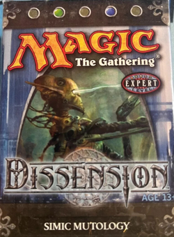 MAGIC THE GATHERING DESCENSION DECK SIMIC MUTOLOGY Brand New *Factory Sealed* - Image 1