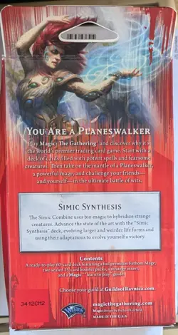 Magic The Gathering Gatecrash Intro Pack SIMIC SYNTHESIS Blue/Green Sealed New - Image 2