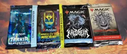 Magic the Gathering Collector Booster 4 Pack Lot - New Sealed Tarkir Dragonstorm - Image 1