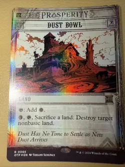 MTG - Dust Bowl FOIL - Outlaws of Thunder Junction Breaking News - Image 2