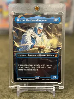 Bruvac the Grandiloquent (Anime Borderless) MYTHIC Ravnica Remastered RVR #418 - Image 1