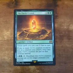 The Earth Crystal 0184 MTG Final Fantasy (FIN) English NM - Image 1