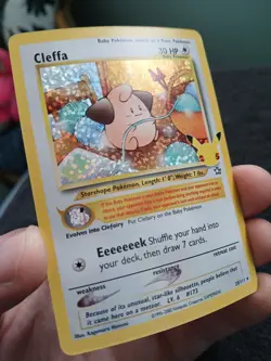 Pokemon TCG Cleffa 20/111 Celebrations: Classic Collection Holo Rare NM - Image 1