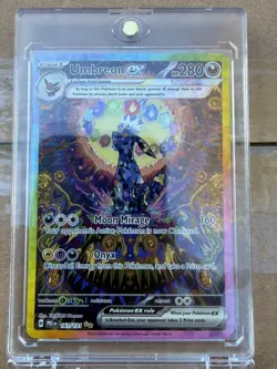 Umbreon ex 161/131 Prismatic Evolutions Special Illustration Rare Pokemon Card - Image 1