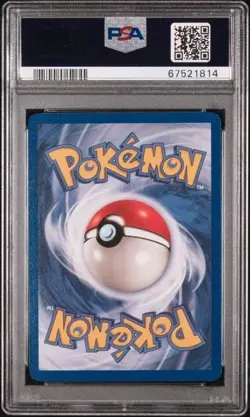 2000 Pokemon Rocket 1st Edition Dark Vaporeon PSA 9 MINT - Image 2