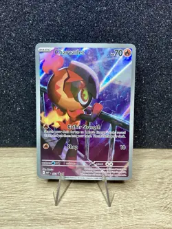 Charcadet 022 ETB Promo ~ Mint/NM Phantasmal Flames 2025 IR Holo Pokemon TCG - Image 1