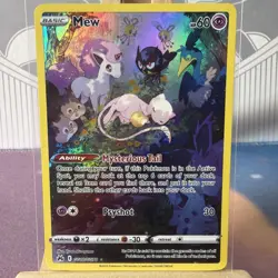 Pokemon TCG Mew Holo Crown Zenith: Galarian Gallery #GG10/GG70 - Image 1