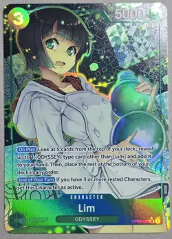 Lim (037) (Parallel) - Emperors in the New World (OP09) One Piece TCG Holo Rare - Image 1