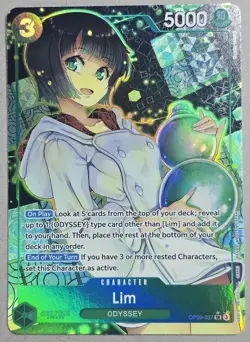 Lim (037) (Parallel) - Emperors in the New World (OP09) One Piece TCG Holo Rare - Image 3