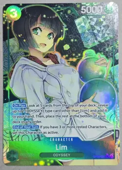 Lim (037) (Parallel) - Emperors in the New World (OP09) One Piece TCG Holo Rare - Image 5
