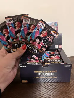 Emperors in the New World One Piece Card Game OP-09 Booster Pack ENGLISH Sealed - Image 1