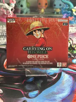One Piece OP-13 Carrying On His Will Booster Box Factory Sealed 24 Packs ,1 Wave - Image 1