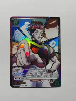 Union Arena Hisoka Hunter x Hunter (R*) UE02BT/HTR-1-093 Alternate Art English - Image 1
