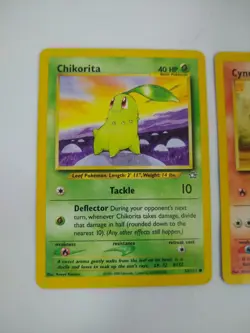 Pokemon Gen 2 Starters - Chikorita Cyndaquil Totodile - Exact Cards! - Image 2