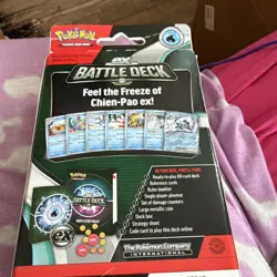 Pokemon ex Battle Deck Lucario & Chien-Pao 60-Card Deck w/ Coin & Playmat - Image 4