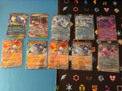 Pokemon TCG 50 EX Card Lot (SV & Mega Eras) All NM! - Image 2