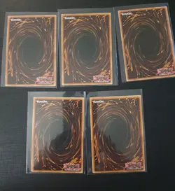 EXODIA THE FORBIDDEN ONE Complete 5 Card Set Yugioh! Ultra Rare LP - Image 5