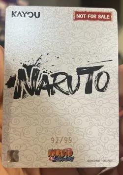 Naruto Kayou English Series 2 Serialized /99 Promo Card MINT NRSA-PR-004 - Image 2