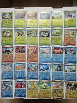 67x Pokemon Card - Scarlet and Violet Base SV1 - Reverse Holo Bundle - No Dups - Image 1