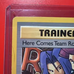 Here Comes Team Rocket! - 71/82 - Pokemon Trainer Card Unlimited Rare Card LP - Image 3