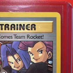 Here Comes Team Rocket! - 71/82 - Pokemon Trainer Card Unlimited Rare Card LP - Image 4