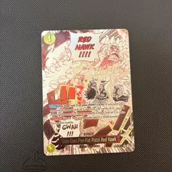 Gum-Gum Fire-Fist Pistol Red Hawk OP11-114 (Alt Art) One Piece TCG CARD NM - Image 2