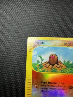 Diglett 106/165 Expedition Base Set Reverse Holo Rare Pokemon TCG Nintendo LP - Image 2