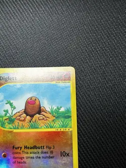 Diglett 106/165 Expedition Base Set Reverse Holo Rare Pokemon TCG Nintendo LP - Image 3
