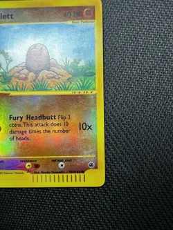 Diglett 106/165 Expedition Base Set Reverse Holo Rare Pokemon TCG Nintendo LP - Image 5