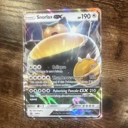Snorlax GX SM05 Sun And Moon Black Star Promos 2016 Pokemon TCG NM - Image 1