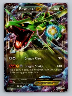 Pokemon XY Promos #XY73 Rayquaza EX (XY73) Heavily played - Image 1