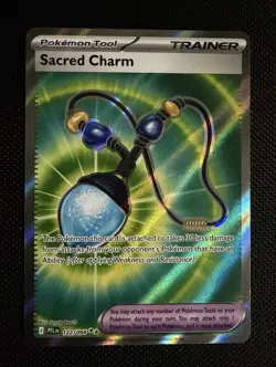 Pokemon TCG Sacred Charm Trainer Ultra Rare Holo Card 122/094 Phantasmal Flames - Image 2