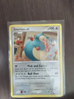 Pokemon Snorlax Rising Rivals Card 33/111 Regular Rare -NM - Image 1