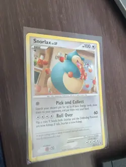 Pokemon Snorlax Rising Rivals Card 33/111 Regular Rare -NM - Image 2