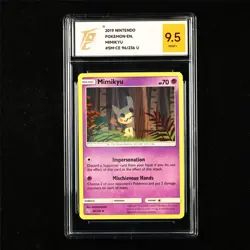 TQG 9.5 MINT+ 2019 Pokemon ENG Mimikyu 96/236 U - Image 1