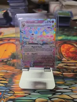 2025 Pokemon SYLVEON EX 041/131 Prismatic Evolutions PRE EN Double Rare Holo - Image 1